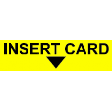 INSERT CARD DECAL